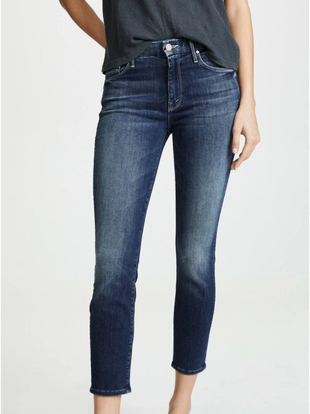 MINT CONDITION!! Mother Denim The Looker Crop -On The Edge Size 28